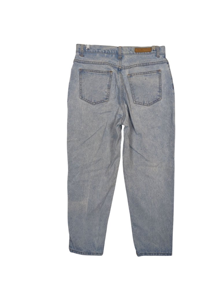 Vintage Bill Blass Womens Light Wash High-Waisted Easy Fit Tapered Jean 12p — image 3 of 8